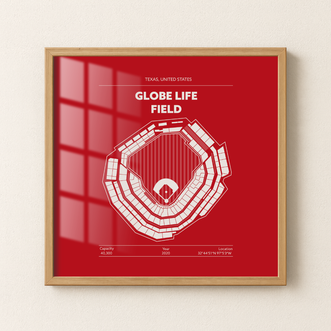 GLOBE LIFE FIELD STADIUM Signature - Detailed