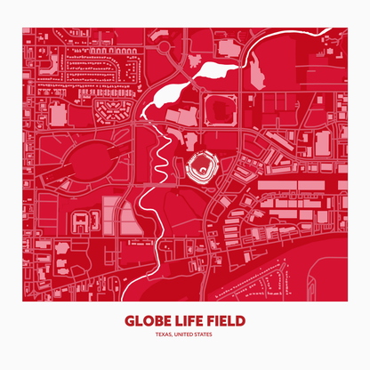GLOBE LIFE FIELD STADIUM Aerial - Minimal