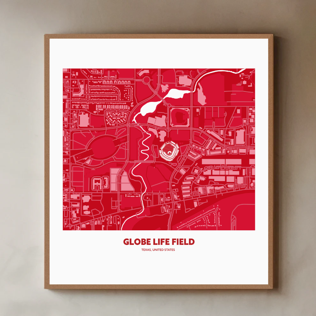 GLOBE LIFE FIELD STADIUM Aerial - Minimal