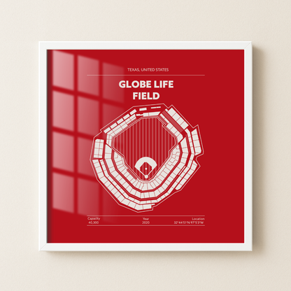 GLOBE LIFE FIELD STADIUM Signature - Detailed