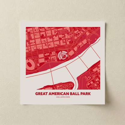 Great American Ball Park - Aerial Minimal
