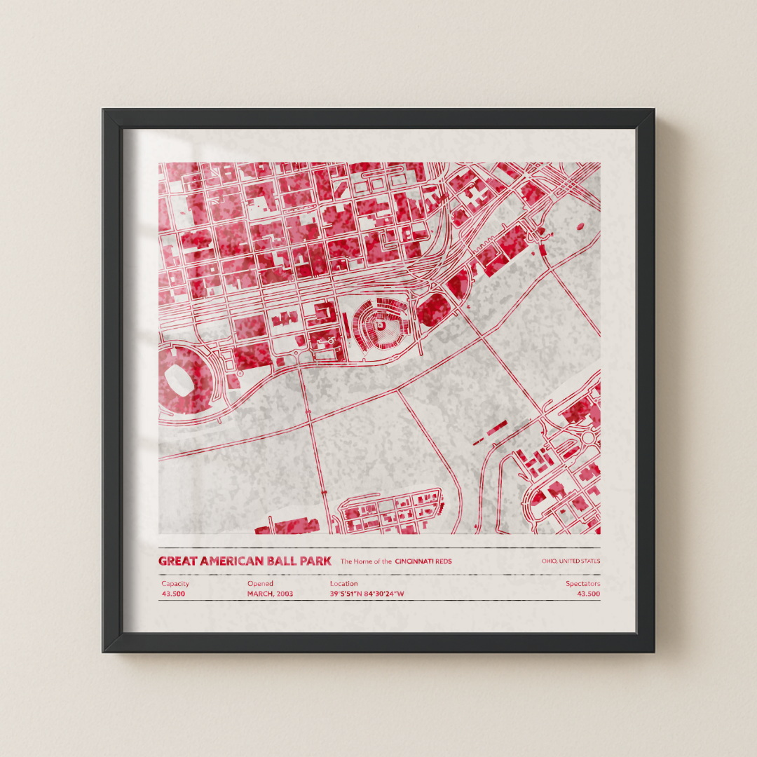 Great American Ball Park - Aerial Detailed