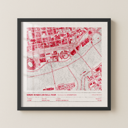 Great American Ball Park - Aerial Detailed