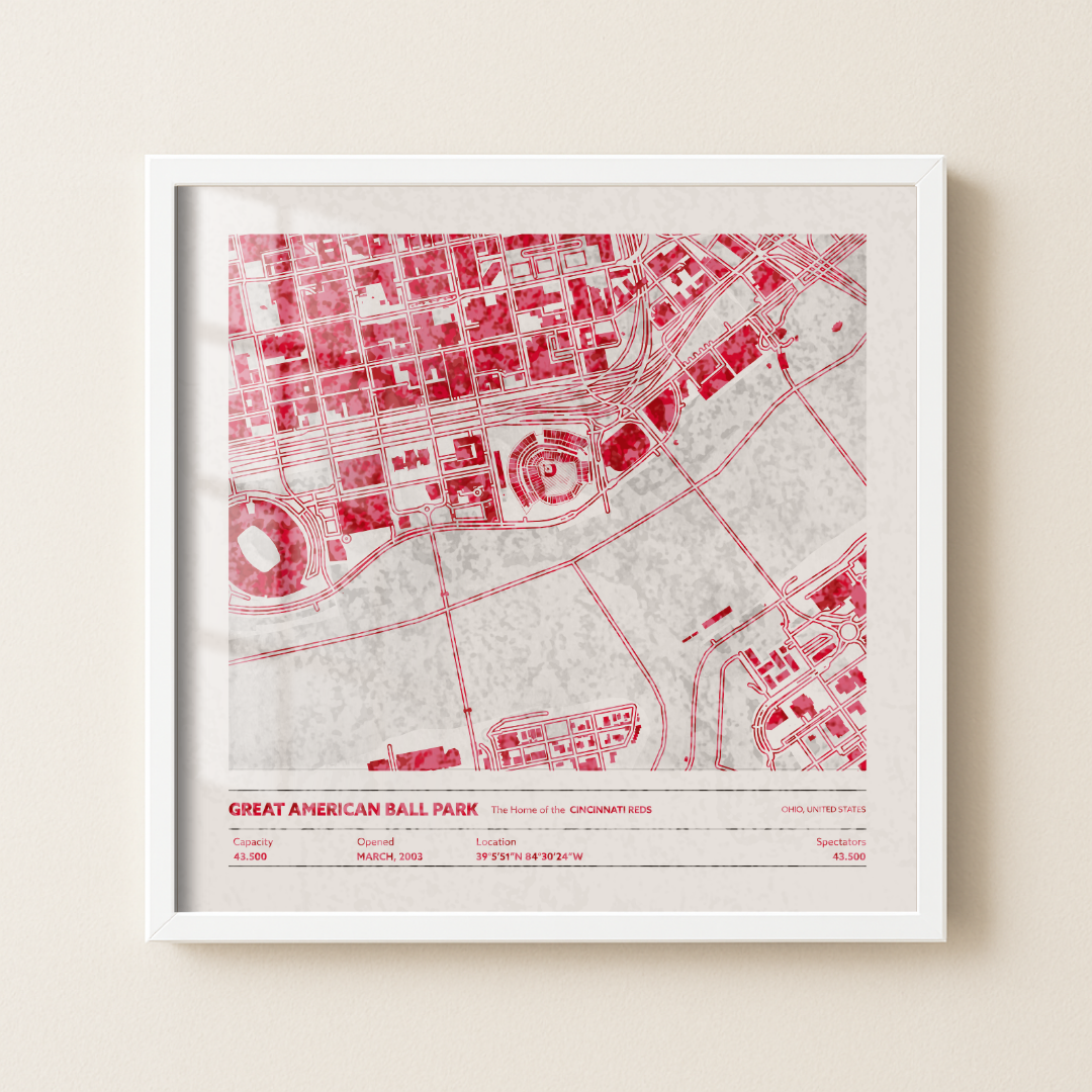 Great American Ball Park - Aerial Detailed