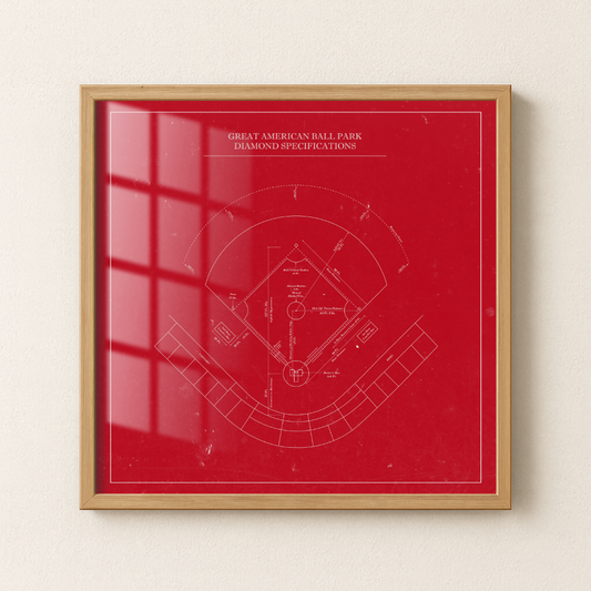 Great American Ball Park - Patent Art Minimal