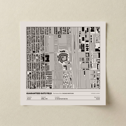 Guaranteed Rate Field - Aerial Detailed