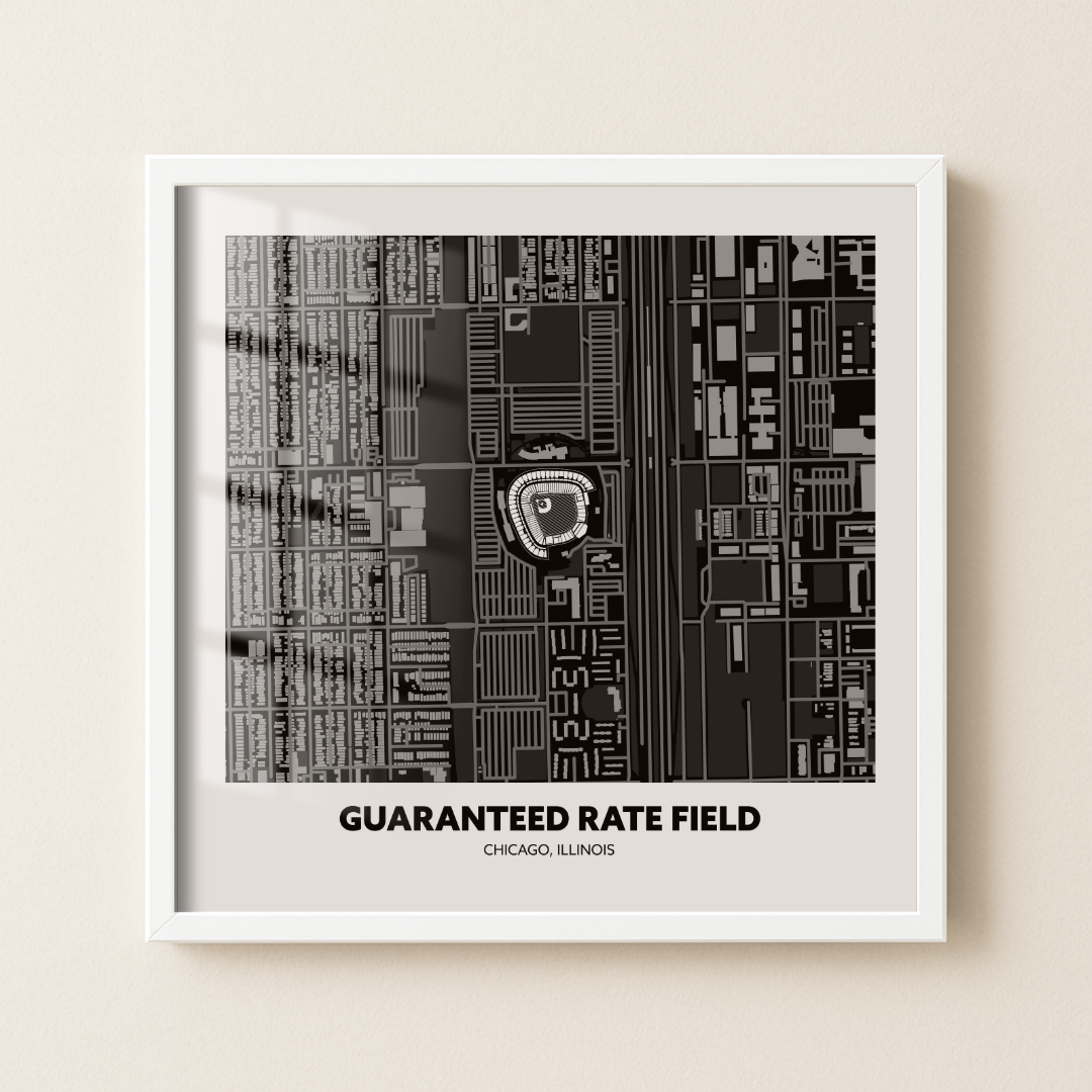 Guaranteed Rate Field - Aerial Minimal