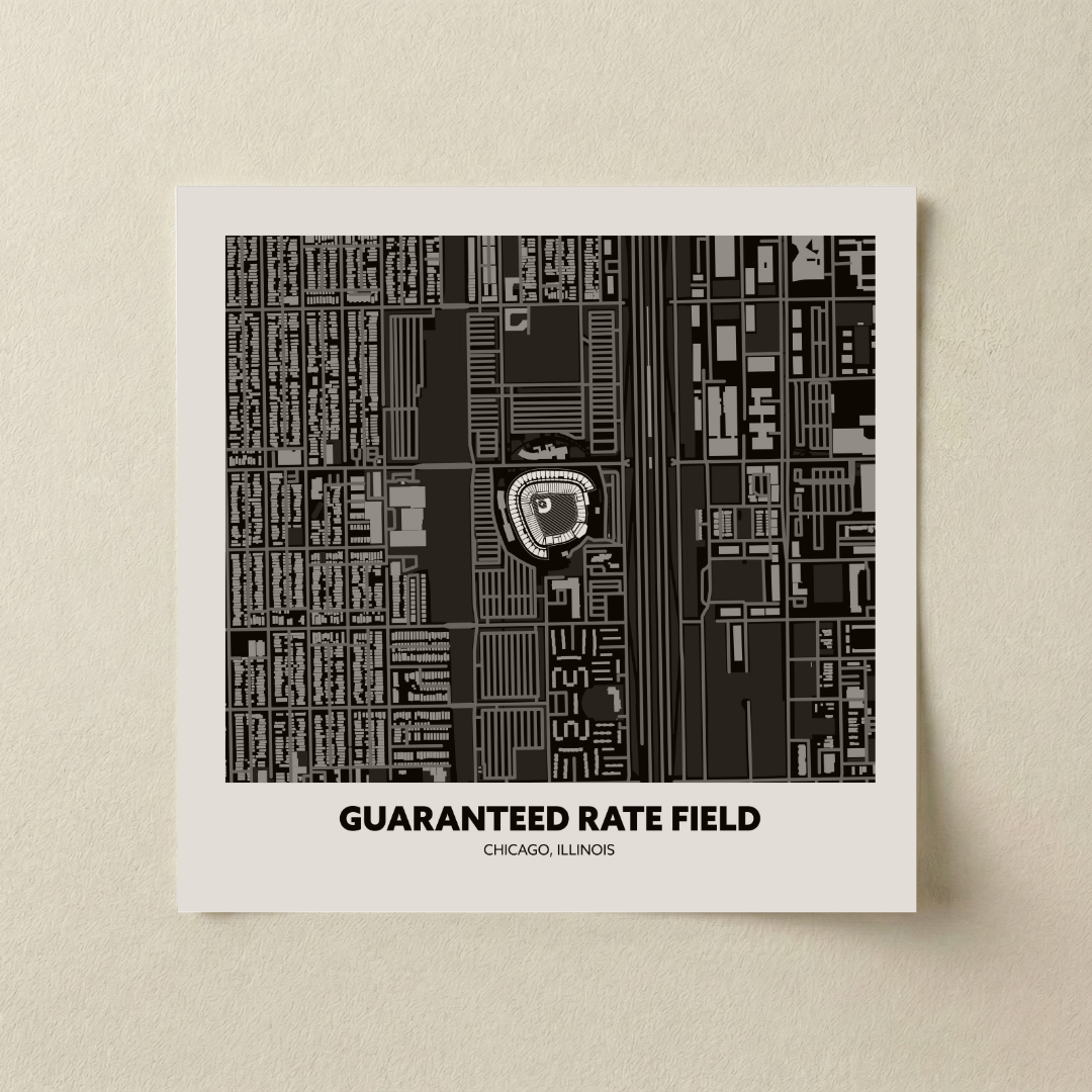 Guaranteed Rate Field - Aerial Minimal