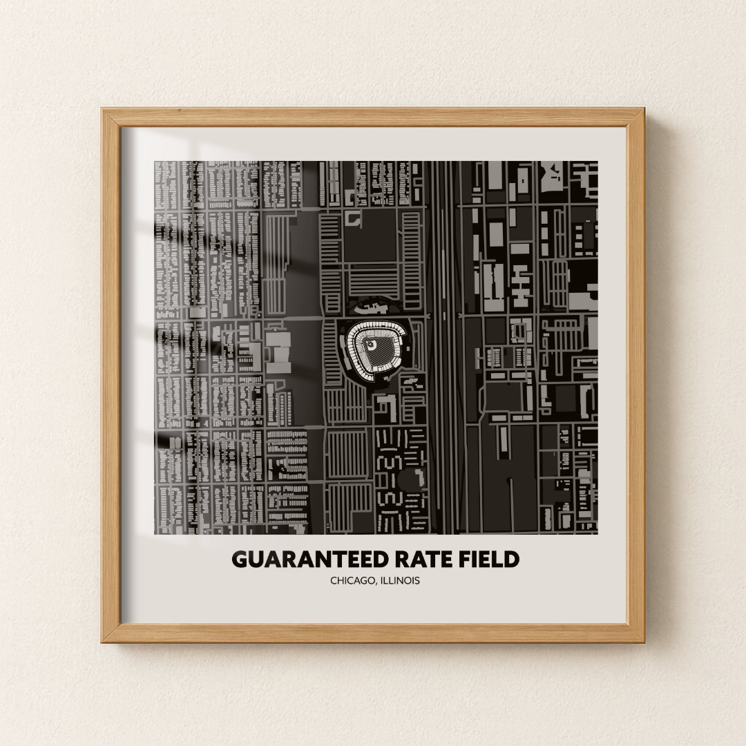 Guaranteed Rate Field - Aerial Minimal