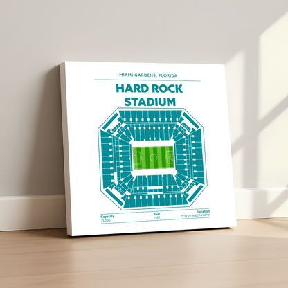 Hard Rock Soccer Stadium - Green Field Light