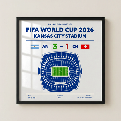 ARvsCH - World Cup Soccer Poster