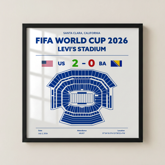 USvsBA - World Cup Soccer Poster
