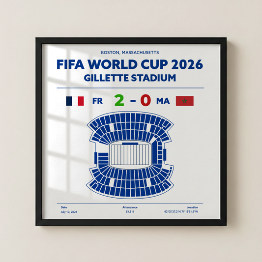 FRvsMA - World Cup Soccer Poster