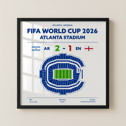 ARvsEN - World Cup Soccer Poster