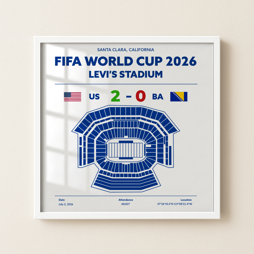 USvsBA - World Cup Soccer Poster