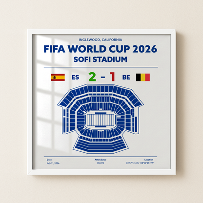 ESvsBE - World Cup Soccer Poster