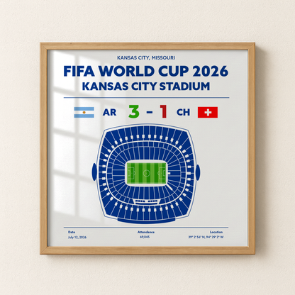 ARvsCH - World Cup Soccer Poster