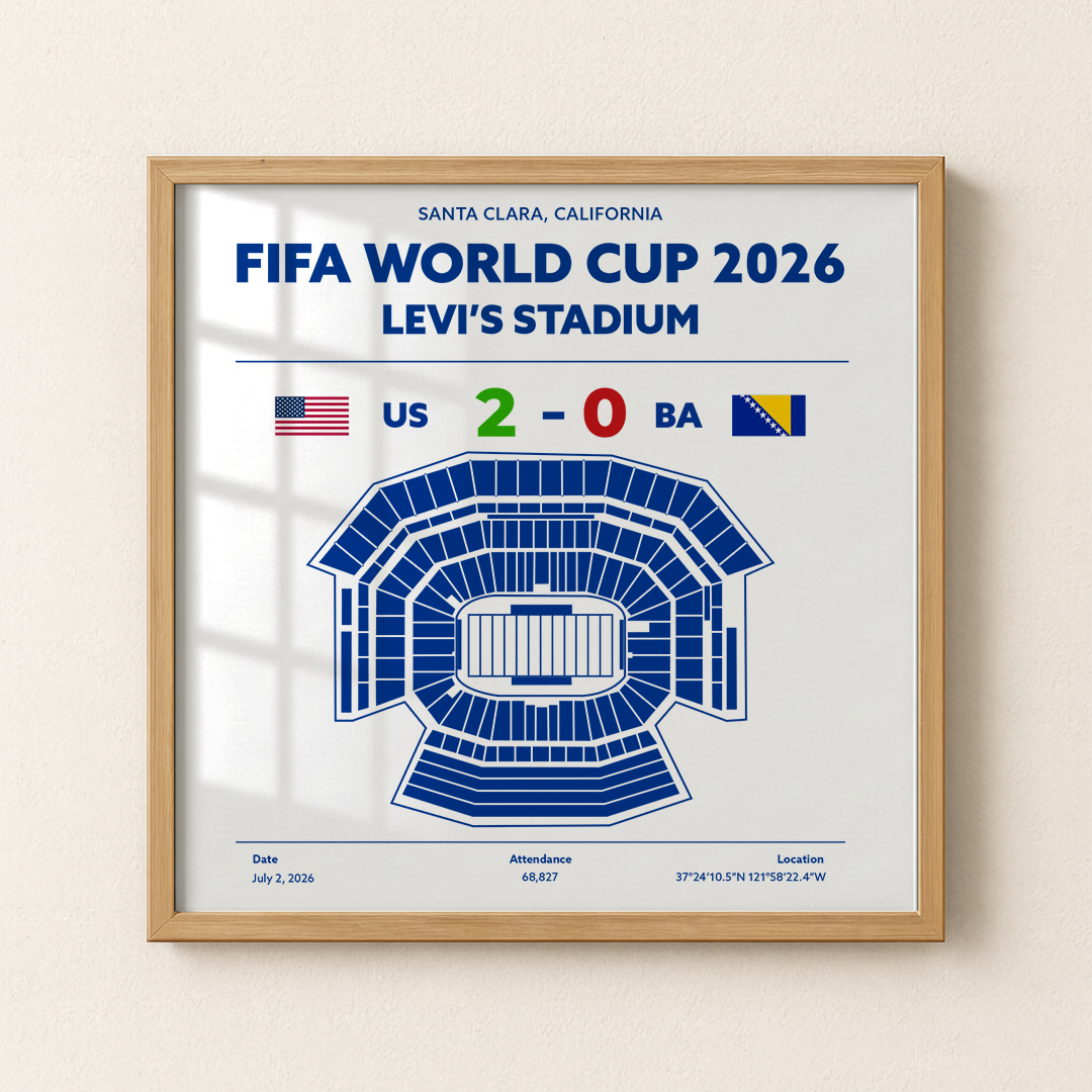 USvsBA - World Cup Soccer Poster