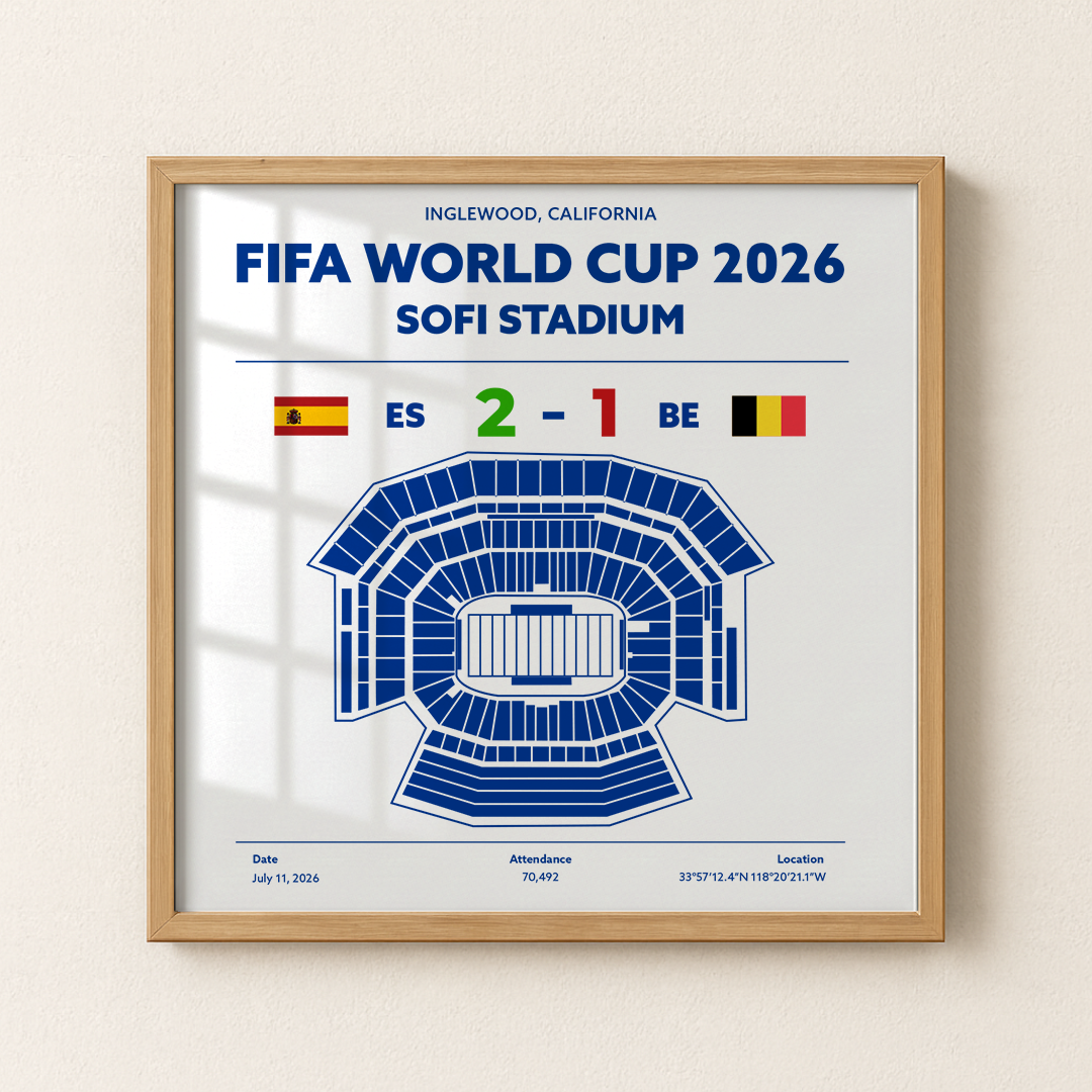ESvsBE - World Cup Soccer Poster