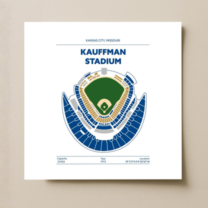 Kauffman Stadium - Green Field Light