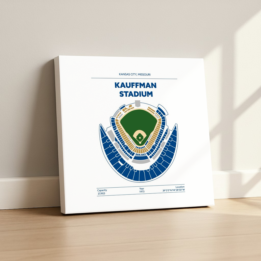 Kauffman Stadium - Green Field Light