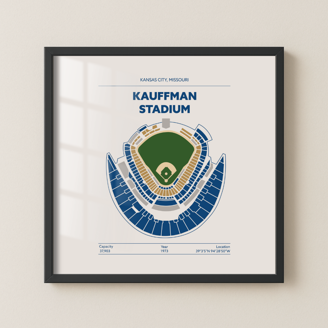 Kauffman Stadium - Signature Minimal