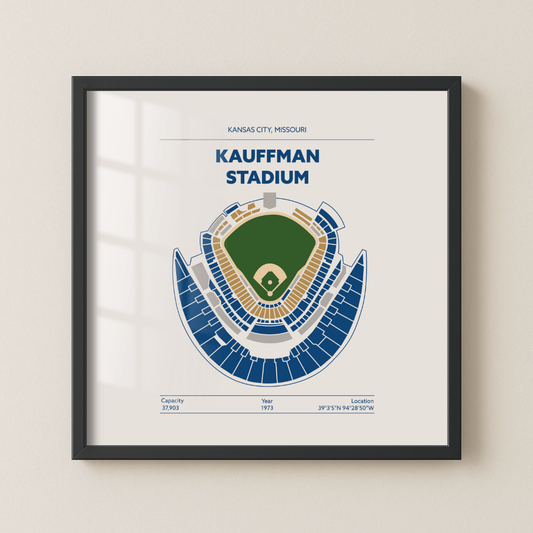 Kauffman Stadium - Signature Minimal