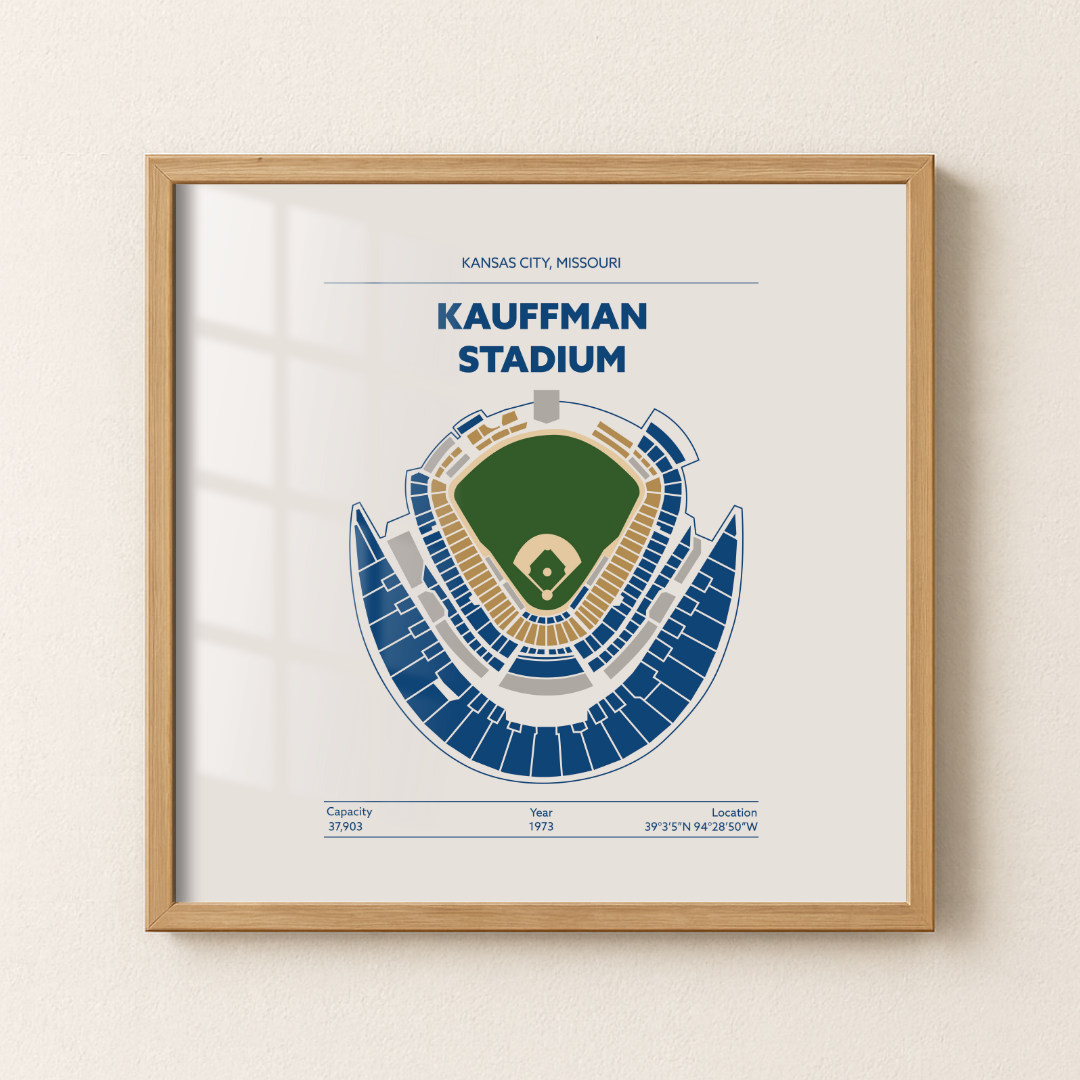 Kauffman Stadium - Signature Minimal