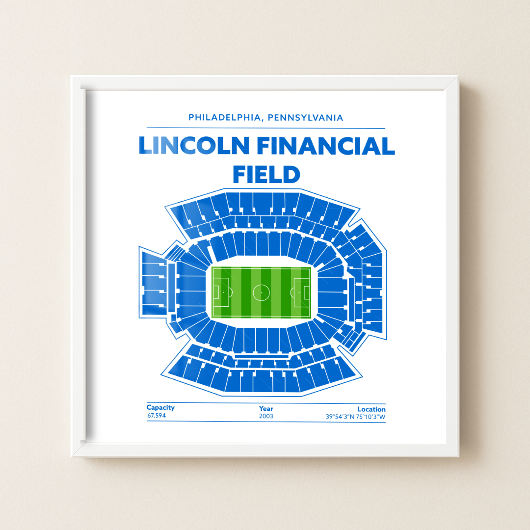 Lincoln Financial Field Soccer Stadium - Green Field Light