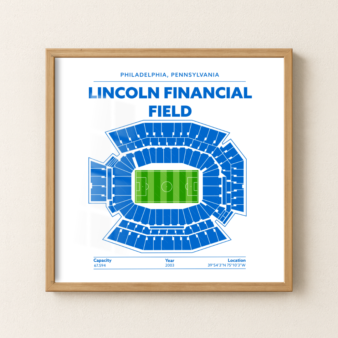 Lincoln Financial Field Soccer Stadium - Green Field Light