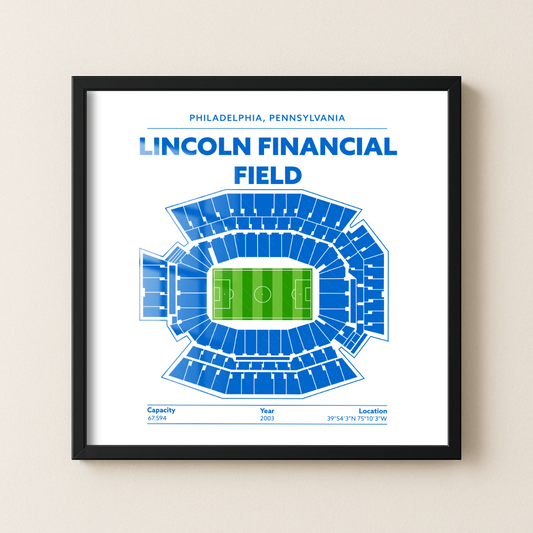 Lincoln Financial Field Soccer Stadium - Green Field Light