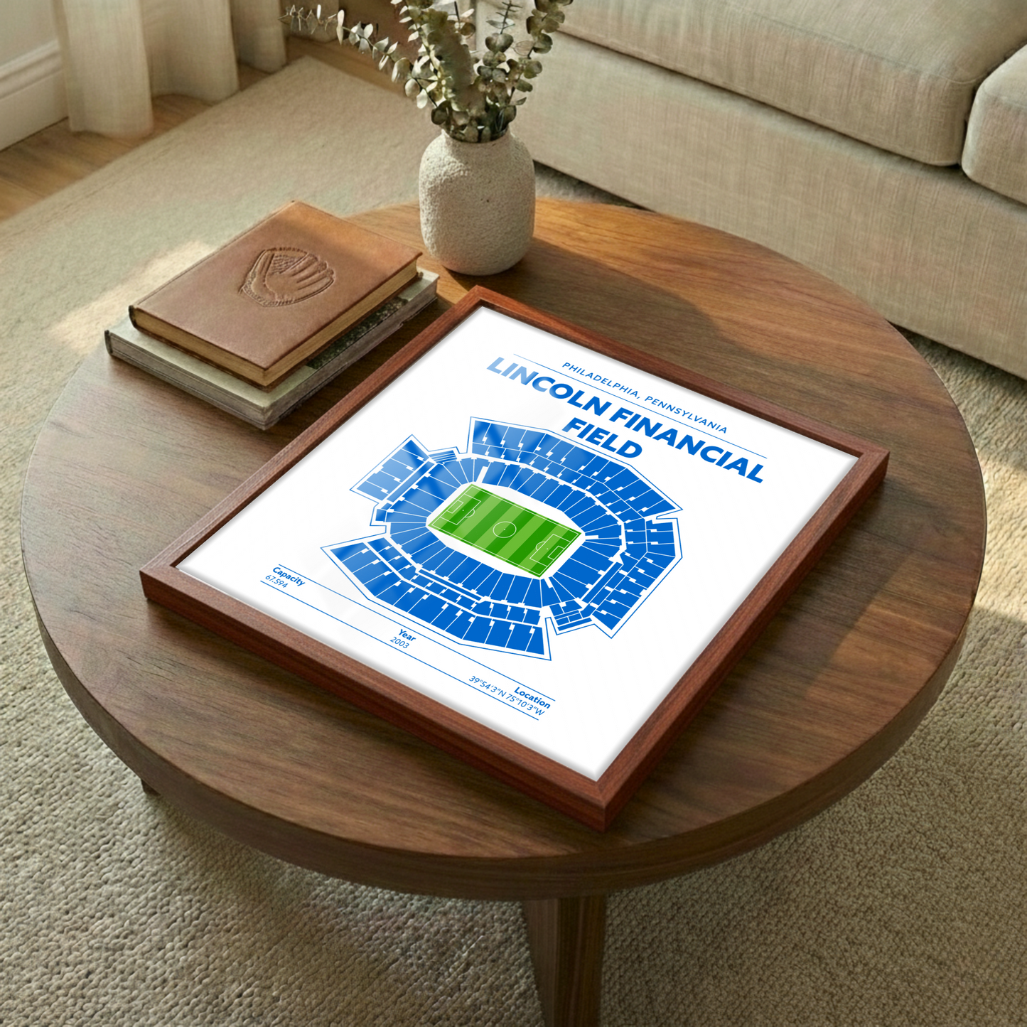 Lincoln Financial Field Soccer Stadium - Green Field Light
