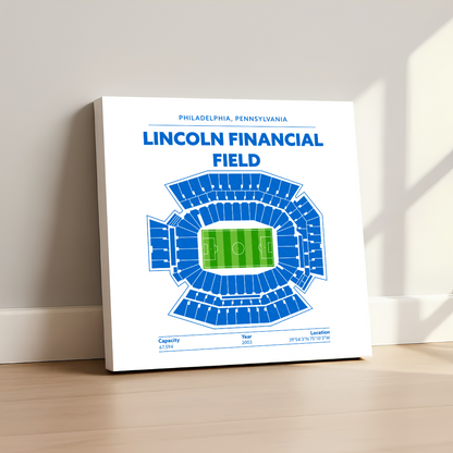 Lincoln Financial Field Soccer Stadium - Green Field Light