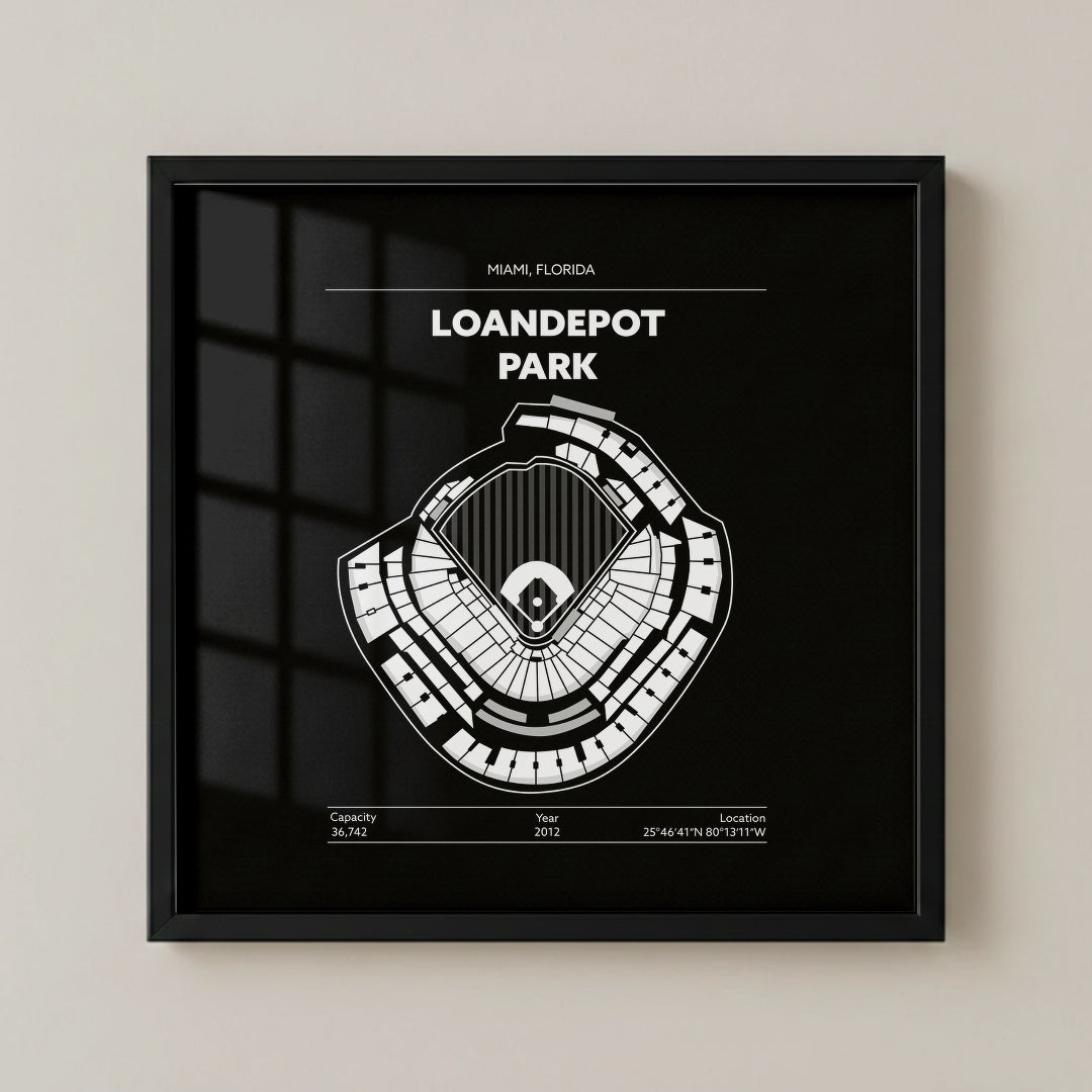 Loandepot Park Stadium - Classic Dark