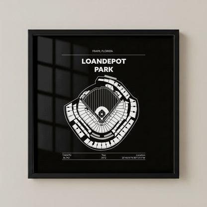Loandepot Park Stadium - Classic Dark