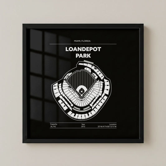 Loandepot Park Stadium - Classic Dark