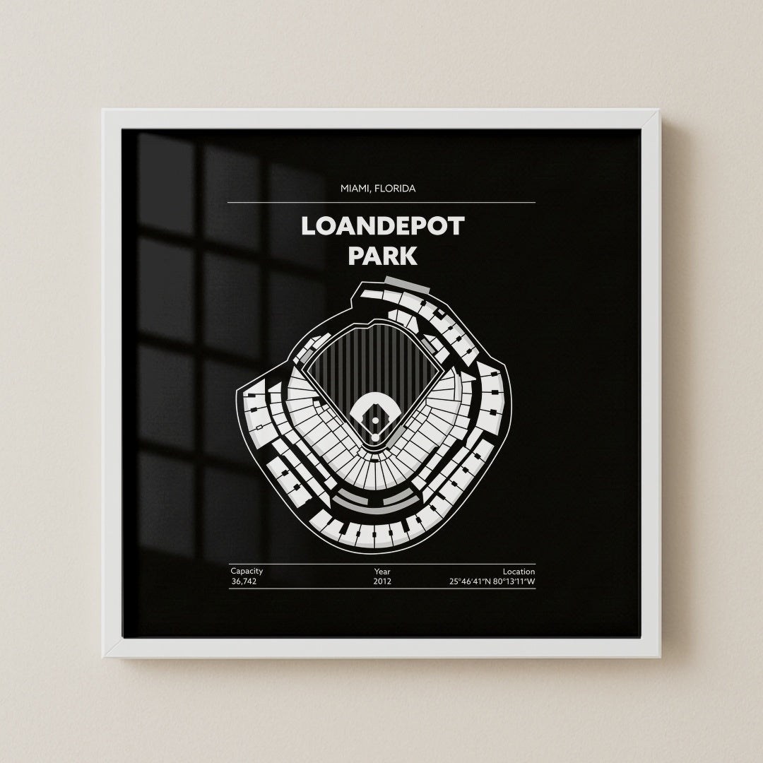 Loandepot Park Stadium - Classic Dark
