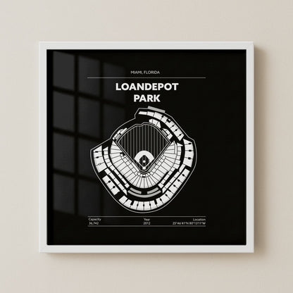 Loandepot Park Stadium - Classic Dark