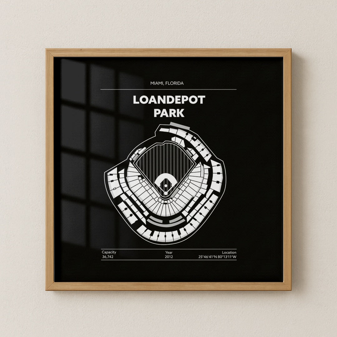 Loandepot Park Stadium - Classic Dark