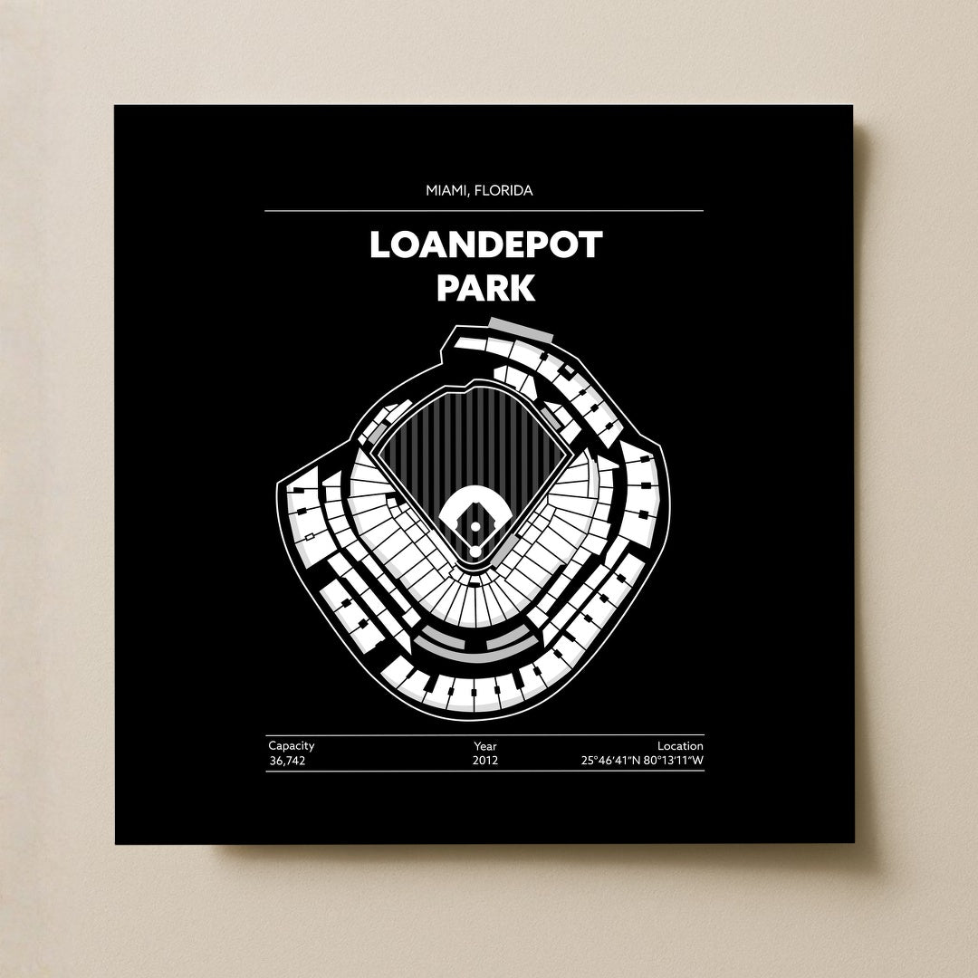Loandepot Park Stadium - Classic Dark