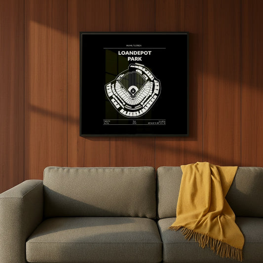 Loandepot Park Stadium - Classic Dark