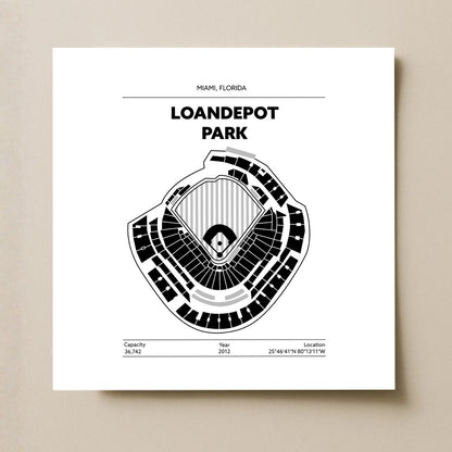 Loandepot Park Stadium - Classic Light