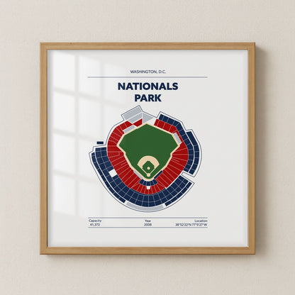 Nationals Park Stadium - Green Field Light