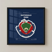 Nationals Park Stadium - Green Field Dark