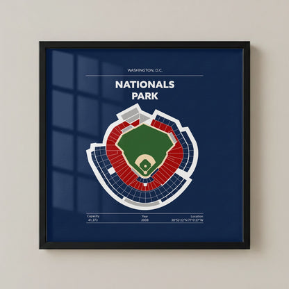 Nationals Park Stadium - Green Field Dark