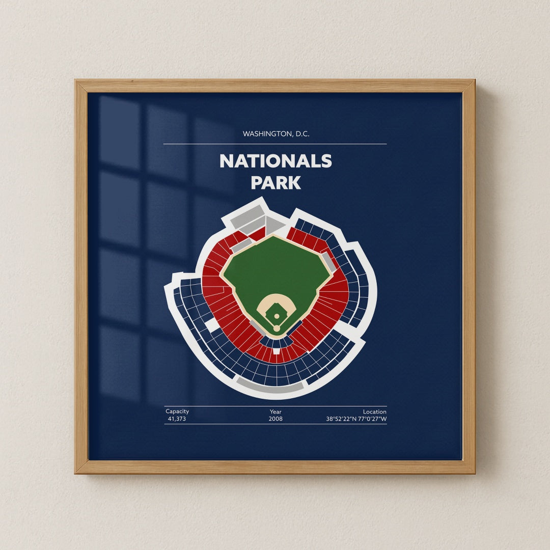 Nationals Park Stadium - Green Field Dark