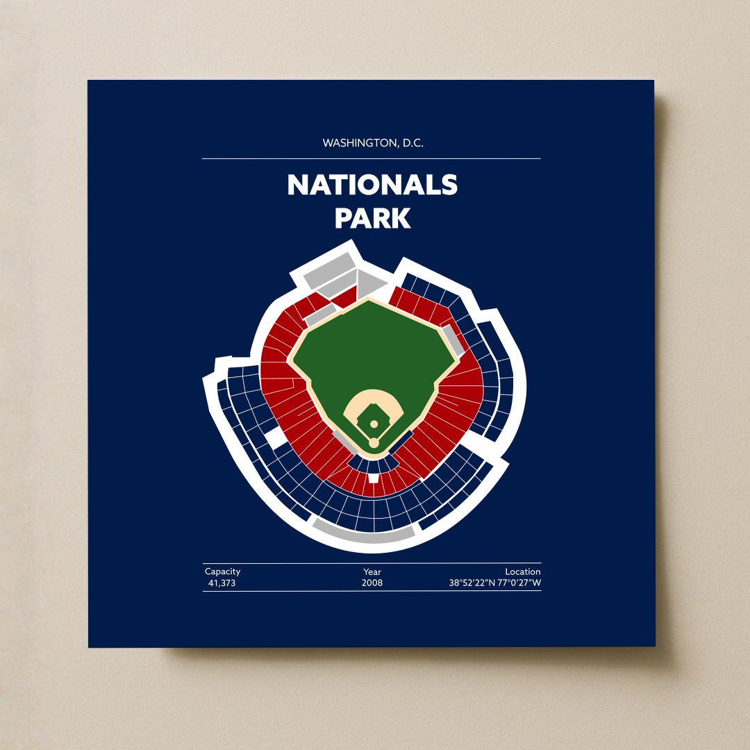 Nationals Park Stadium - Green Field Dark