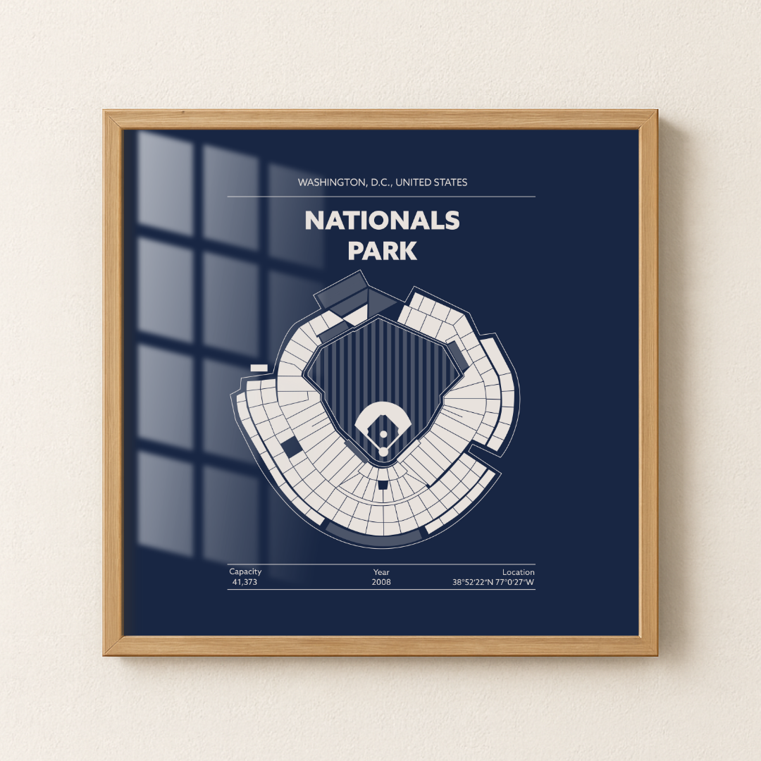 NATIONALS PARK STADIUM Signature - Detailed