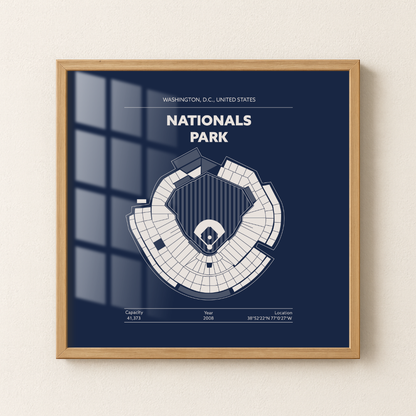 NATIONALS PARK STADIUM Signature - Detailed