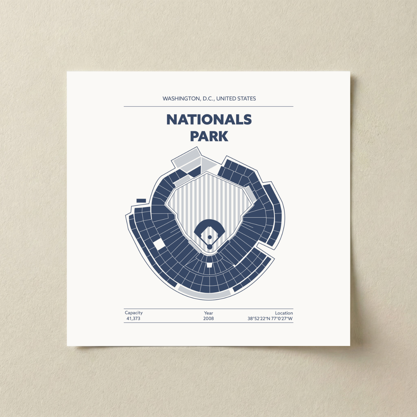 Nationals Park Stadium - Classic Light